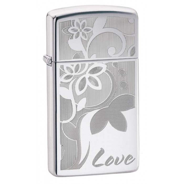 Zippo - #24816 Love Flower Zippo Lighter